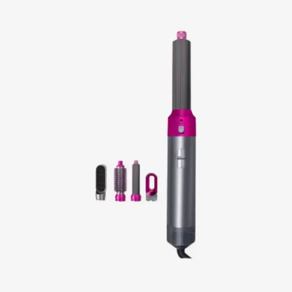 5 in 1 Hot Air Brush Hair Curler Styler Set - Image 2