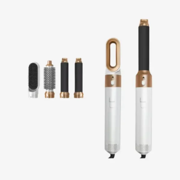 5 in 1 Hot Air Brush Hair Curler Styler Set - Image 7