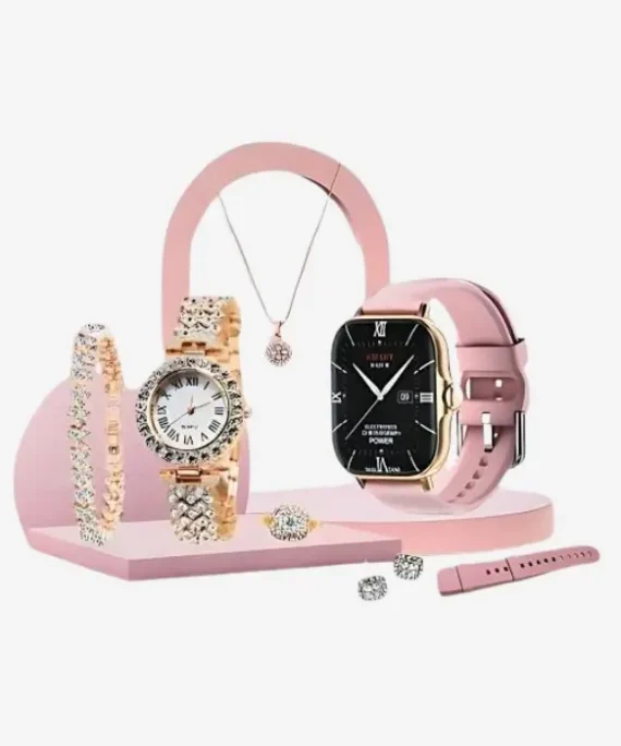 A58 PLUS Gift Sets 6 IN 1 Smart Watch