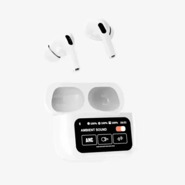 A9 pro Touch Screen Display ANC Wireless Earbuds - Image 2