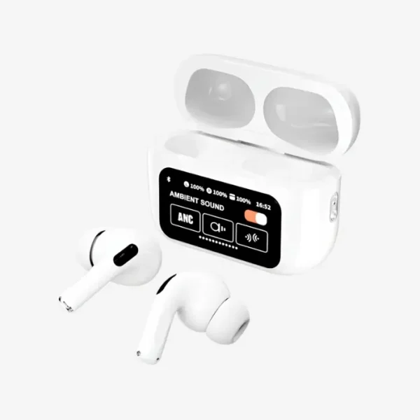 A9 pro Touch Screen Display ANC Wireless Earbuds - Image 6