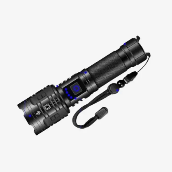 P50 Long Range 9000-Lumens LED Rechargeable Super Bright Flashlight - Image 2