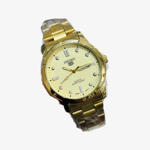 Seiko 5 Sports Round Dial Men Watch - Image 2
