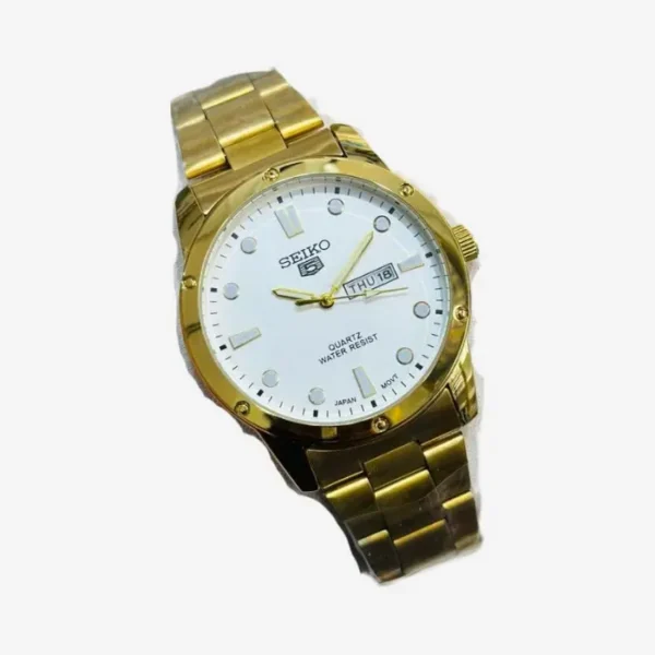 Seiko 5 Sports Round Dial Men Watch - Image 3