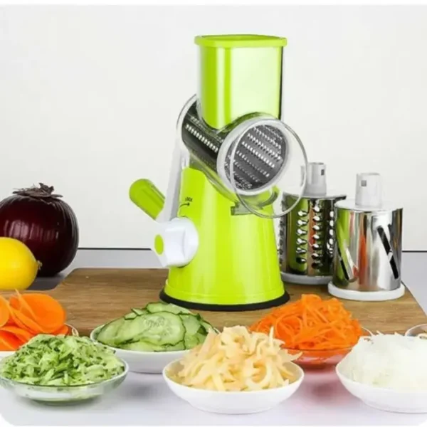 Drum Cutter Stainless Steel Slicer Grater Shredder with Suction Base Dishwasher - Image 8