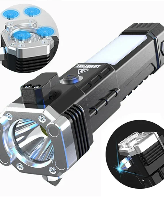 Emergency Hammer Flashlight