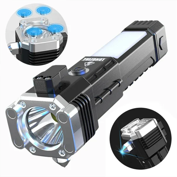 Emergency Hammer Flashlight
