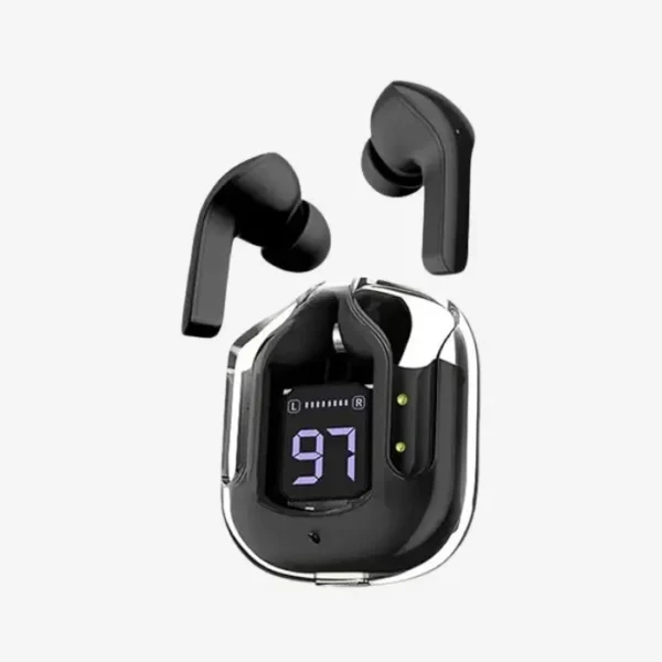 T12 Max Wireless Earbuds-Crystal Earbuds - Image 3