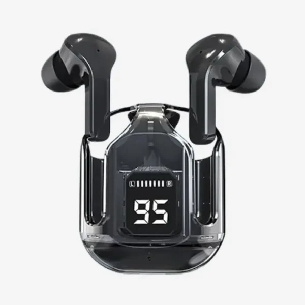 T12 Max Wireless Earbuds-Crystal Earbuds - Image 2