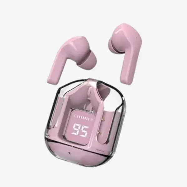 T12 Max Wireless Earbuds-Crystal Earbuds - Image 4