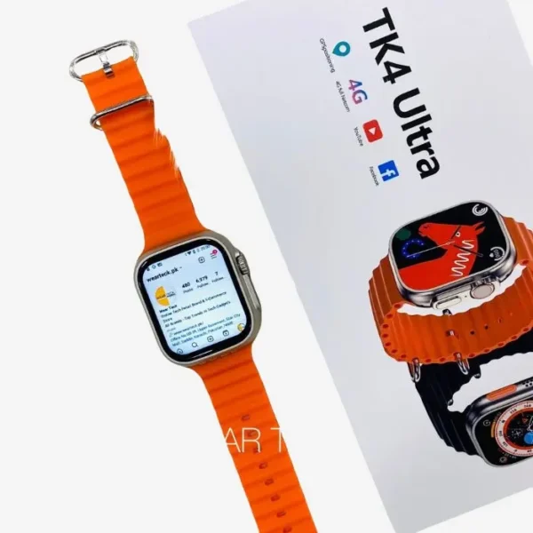TK 4 Sim Ultra Smart Watch - Image 5